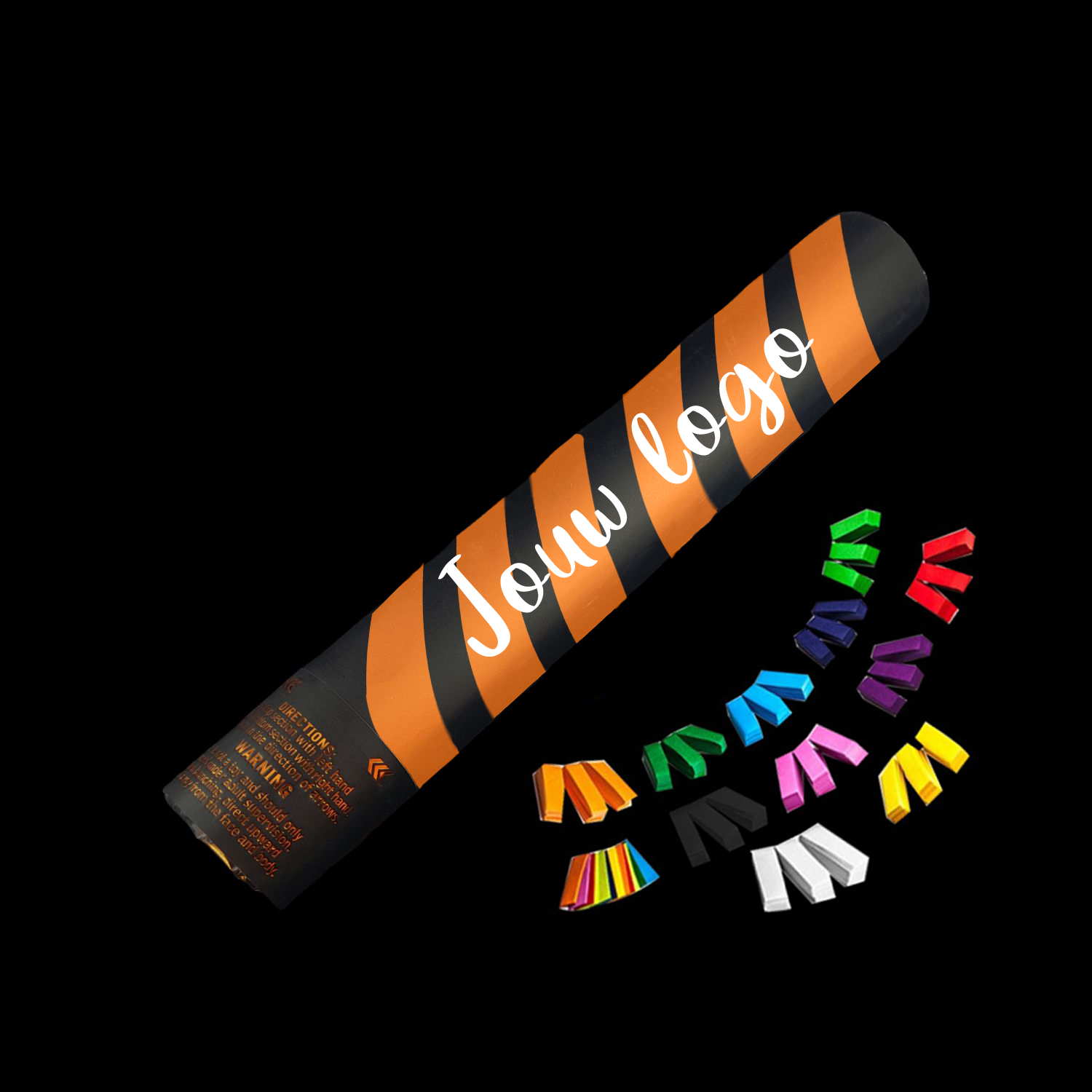 Budget confetti shooters bedrukken 30cm