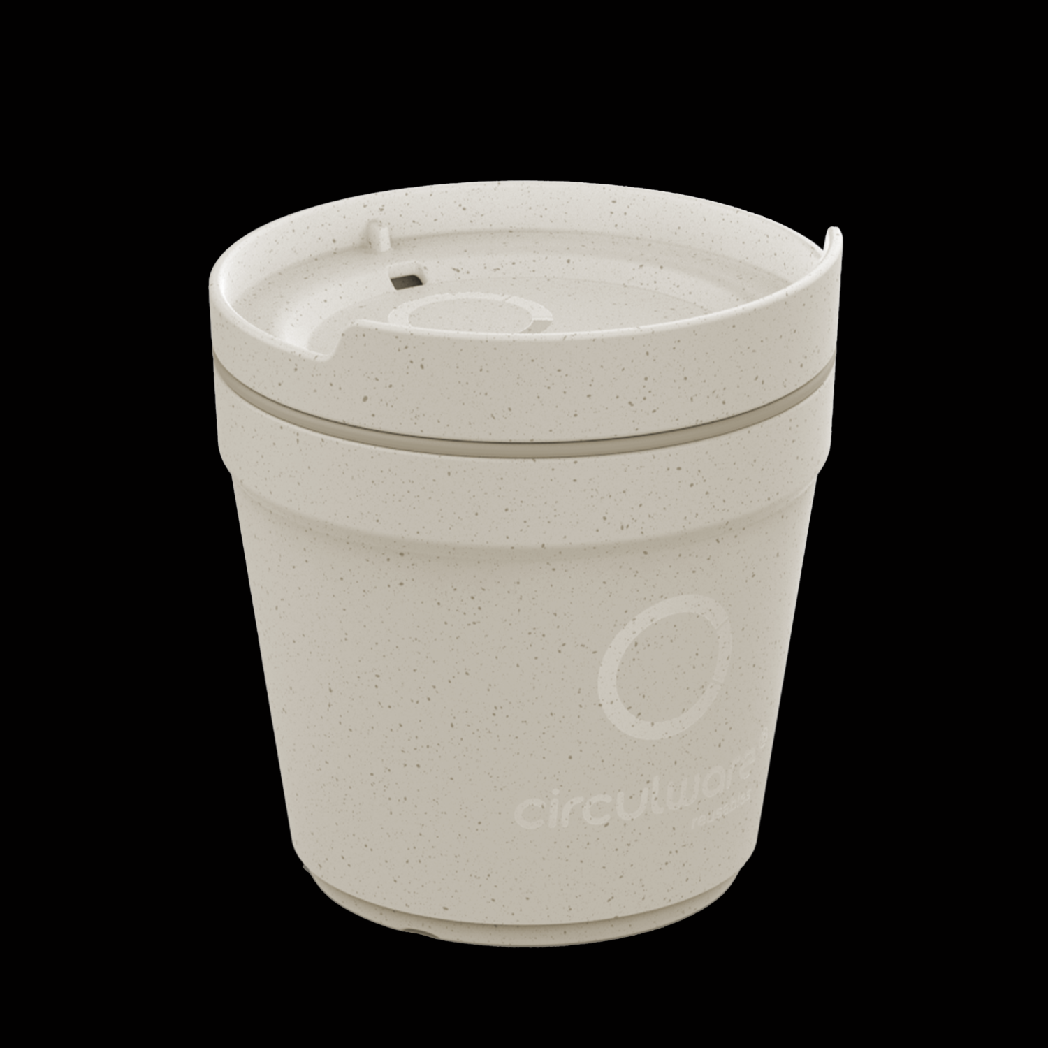 Goedkope koffiebeker Circulware 20cl Beige