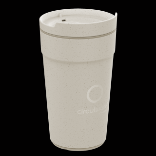 Herbruikbare koffiebeker 40cl Beige kopen