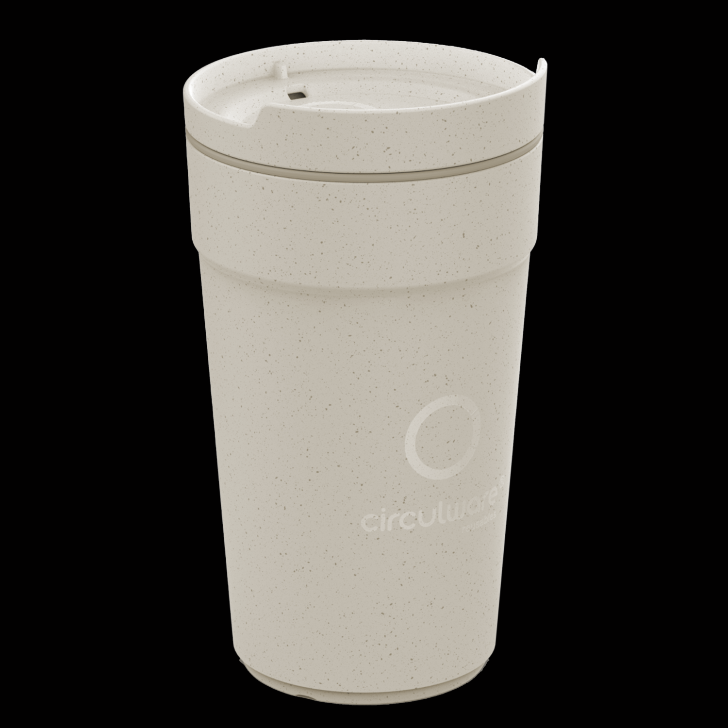 Herbruikbare koffiebeker 40cl Beige kopen