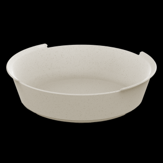 Kunststof bakje Circulware 80cl beige