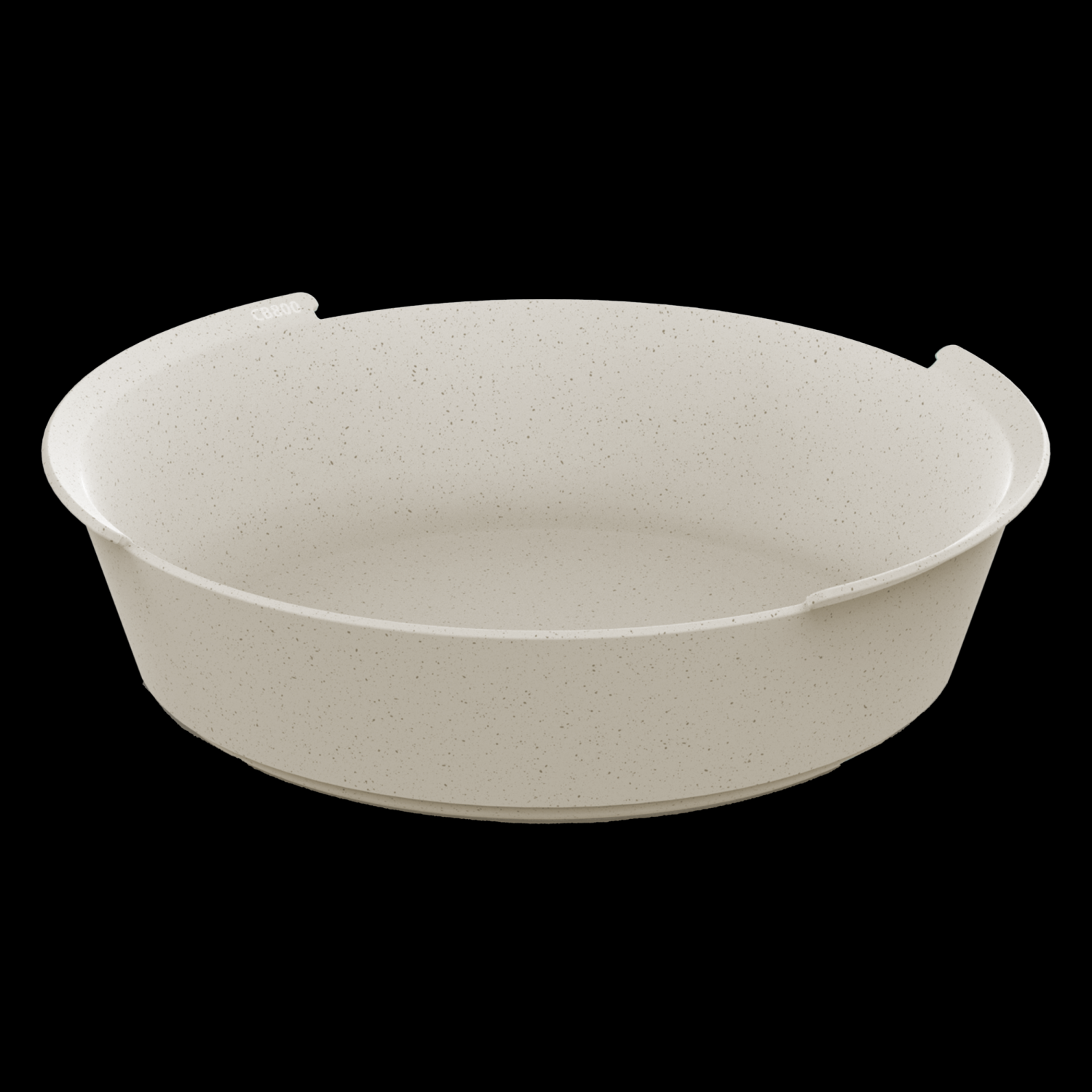 Kunststof bakje Circulware 80cl beige