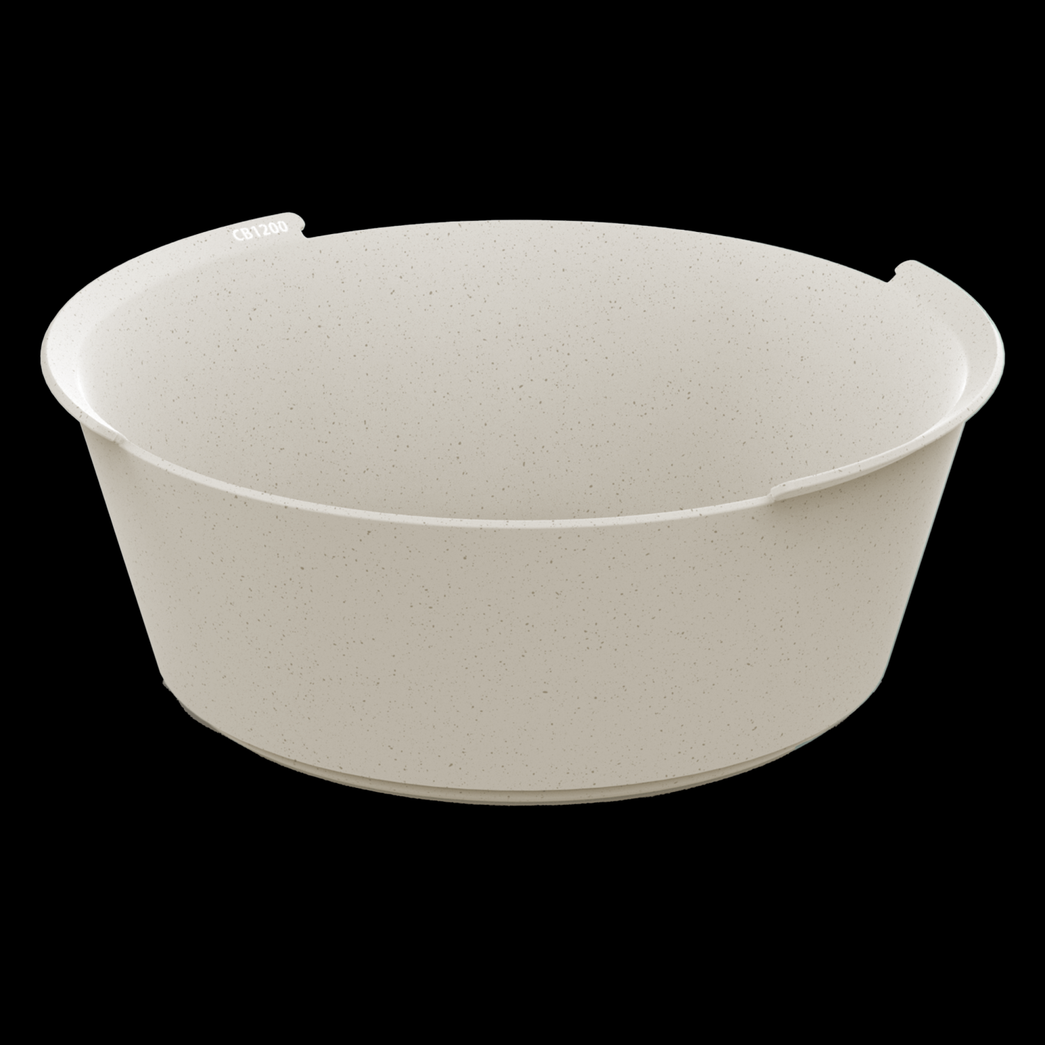 Kunststof bakje Circulware 1,2 liter Beige