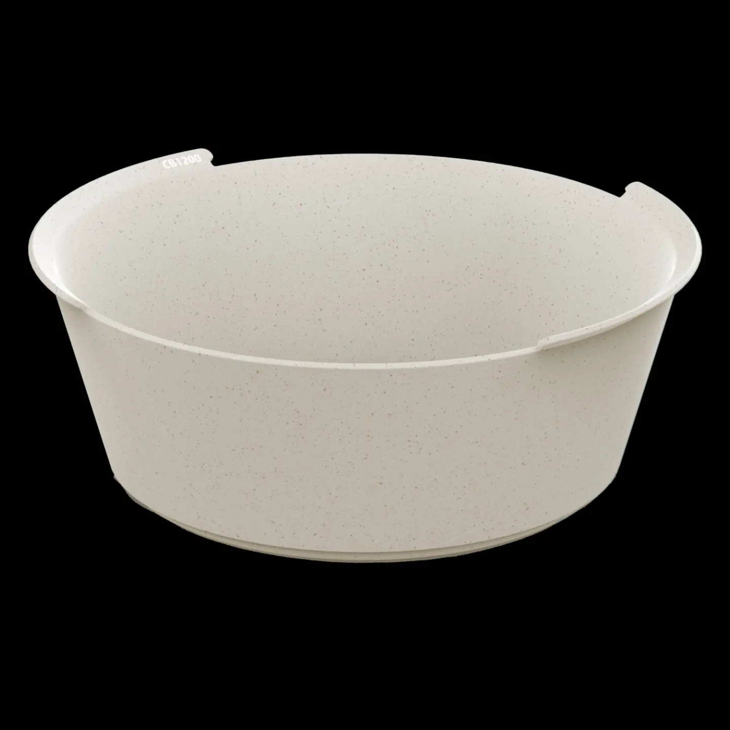 Kunststof bakje Circulware 1,2 liter Beige.