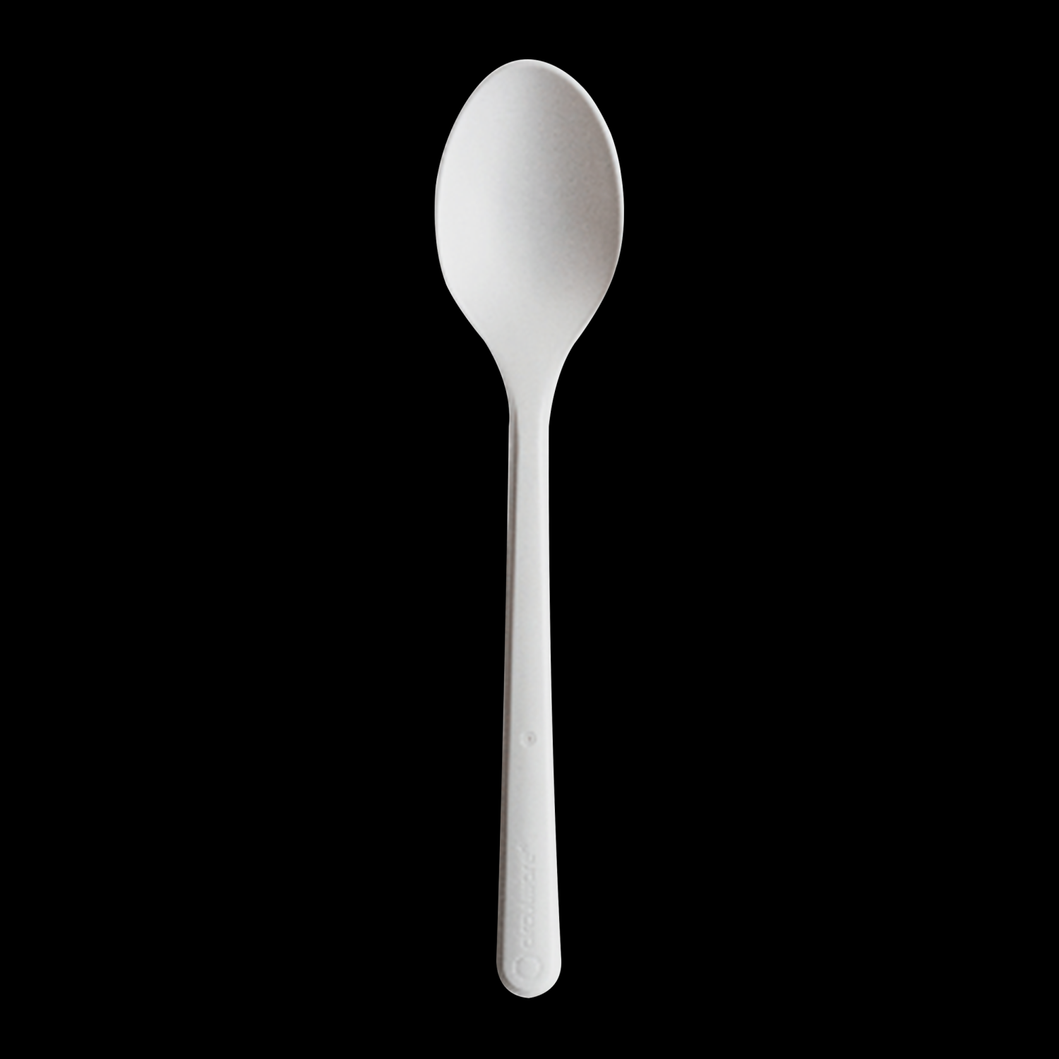 Kunststof lepel Circulware 18,5cm Wit 50 st