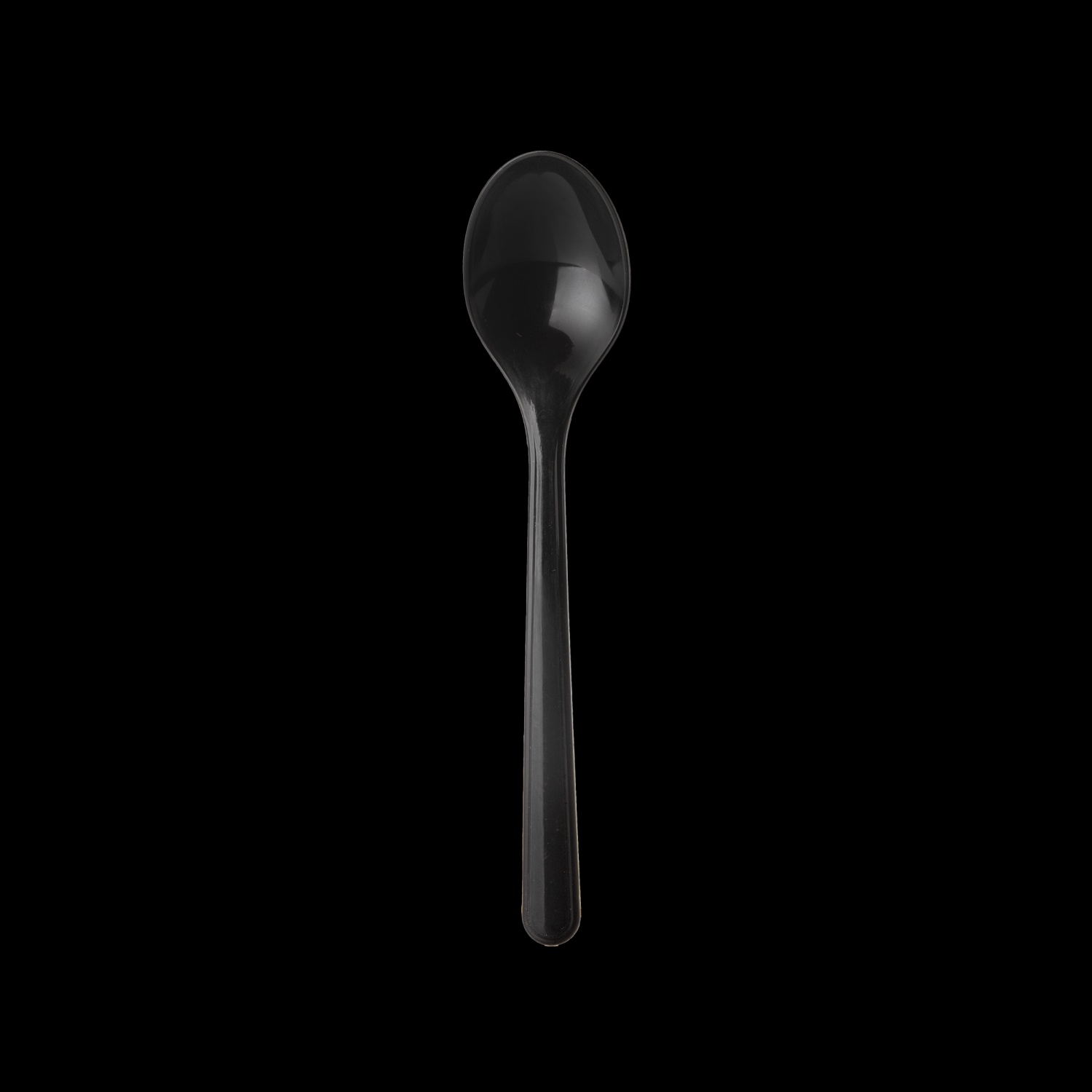 Kunststof koffielepel Circulware 18,5cm Zwart