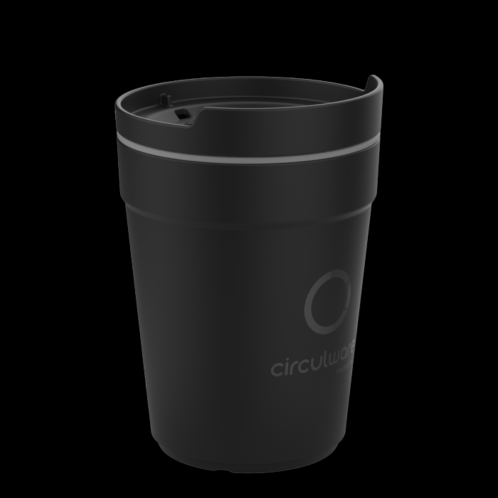 goedkope koffiebeker recyclebaar 30cl zwart