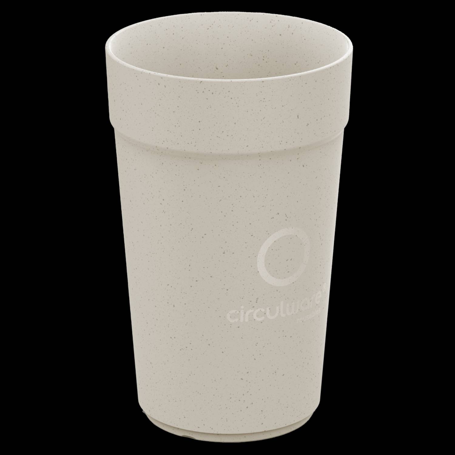 Herbruikbare koffiebeker Circulware 40cl Beige