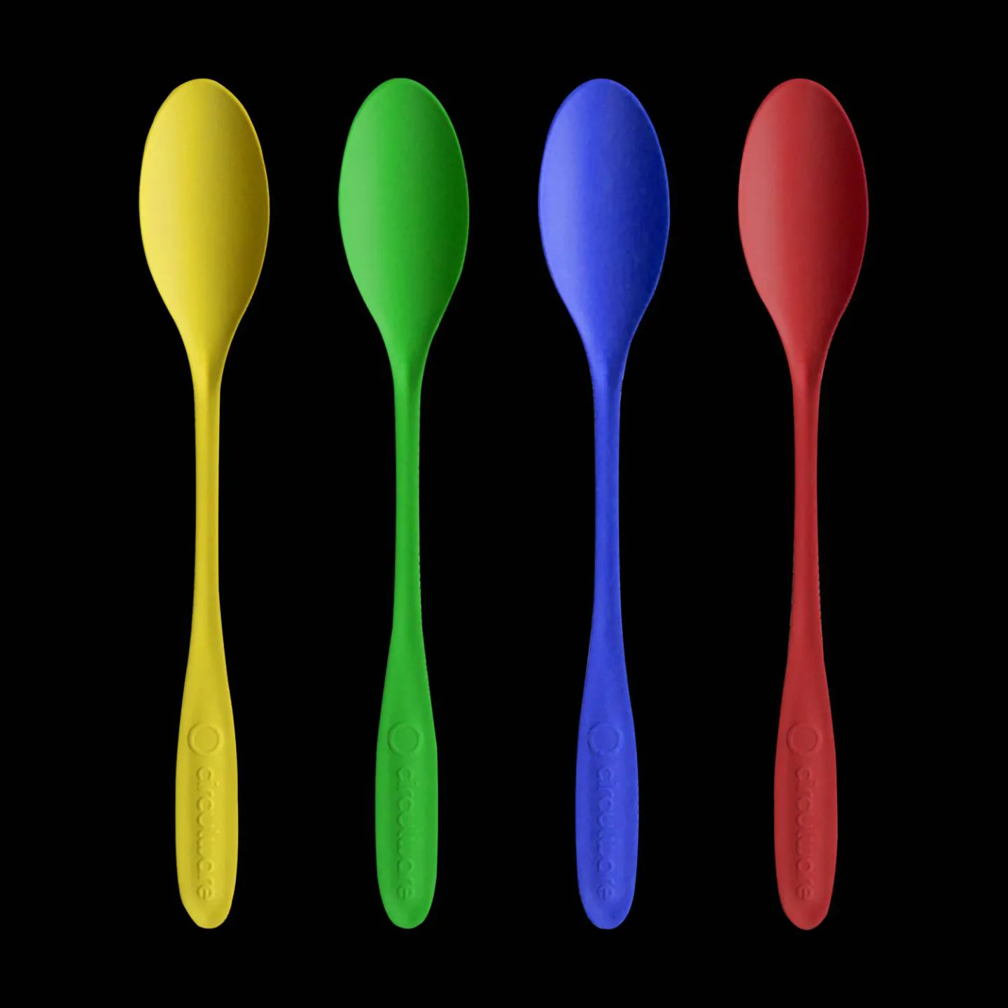 Kunststof sorbetlepel 17,5cm multicolor 100st.