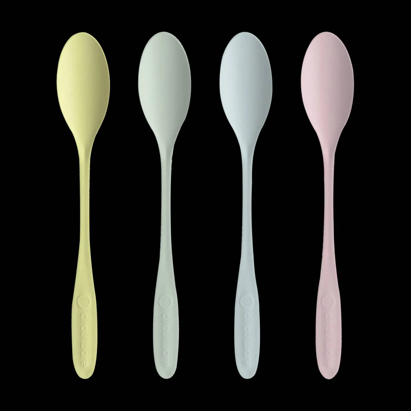 Kunststof sorbetlepel 17,5cm Pastel 100st.