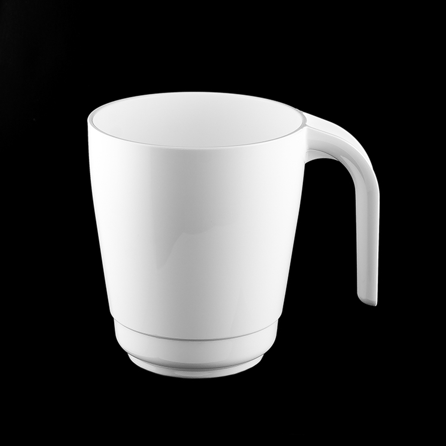 Kunststof theekop - 30cl - Wit