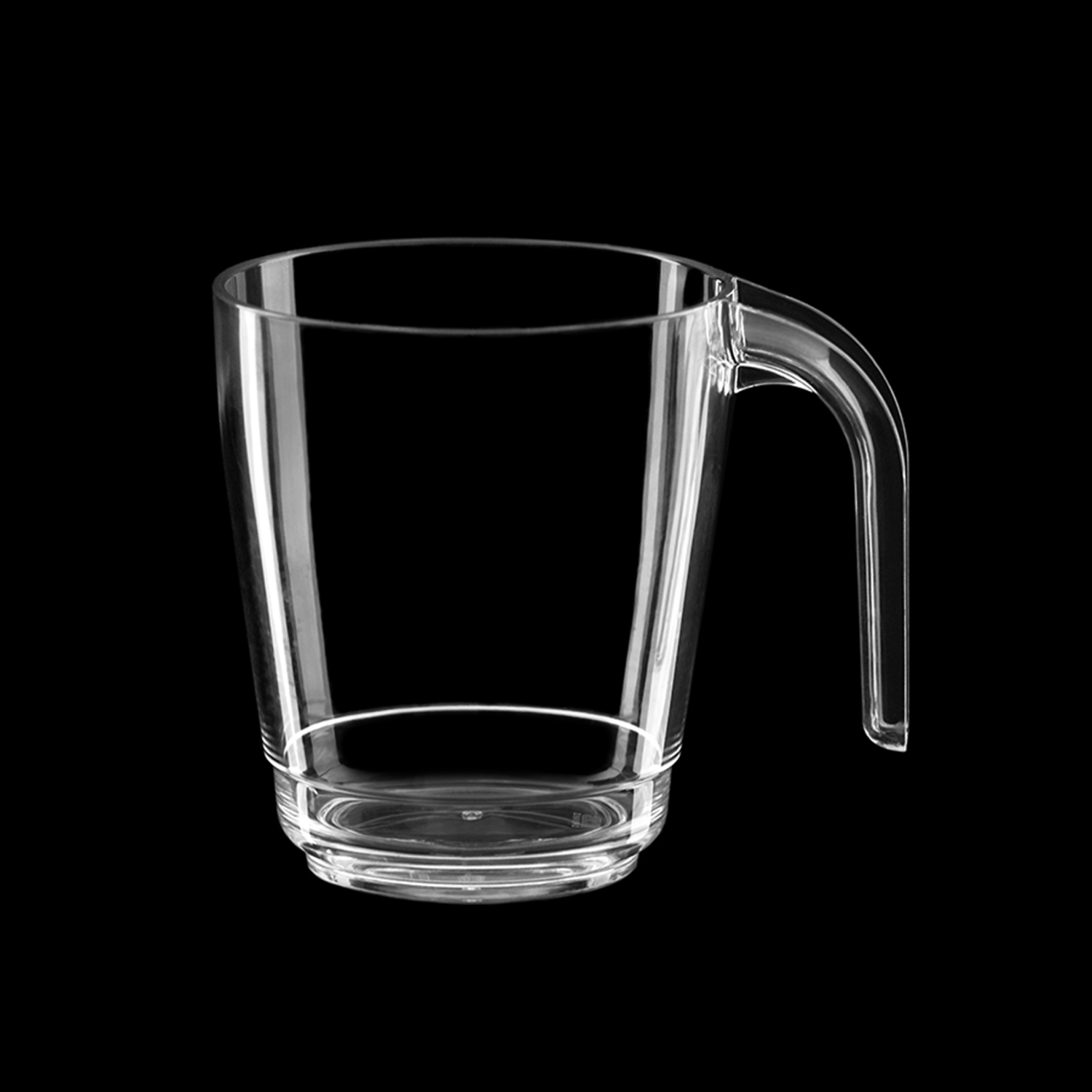 Kunststof theekop 30cl Transparant
