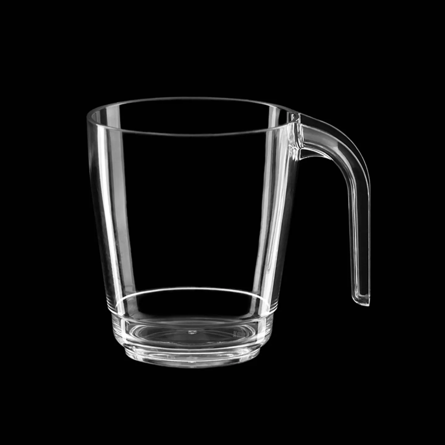 Kunststof theekop 30cl Transparant.