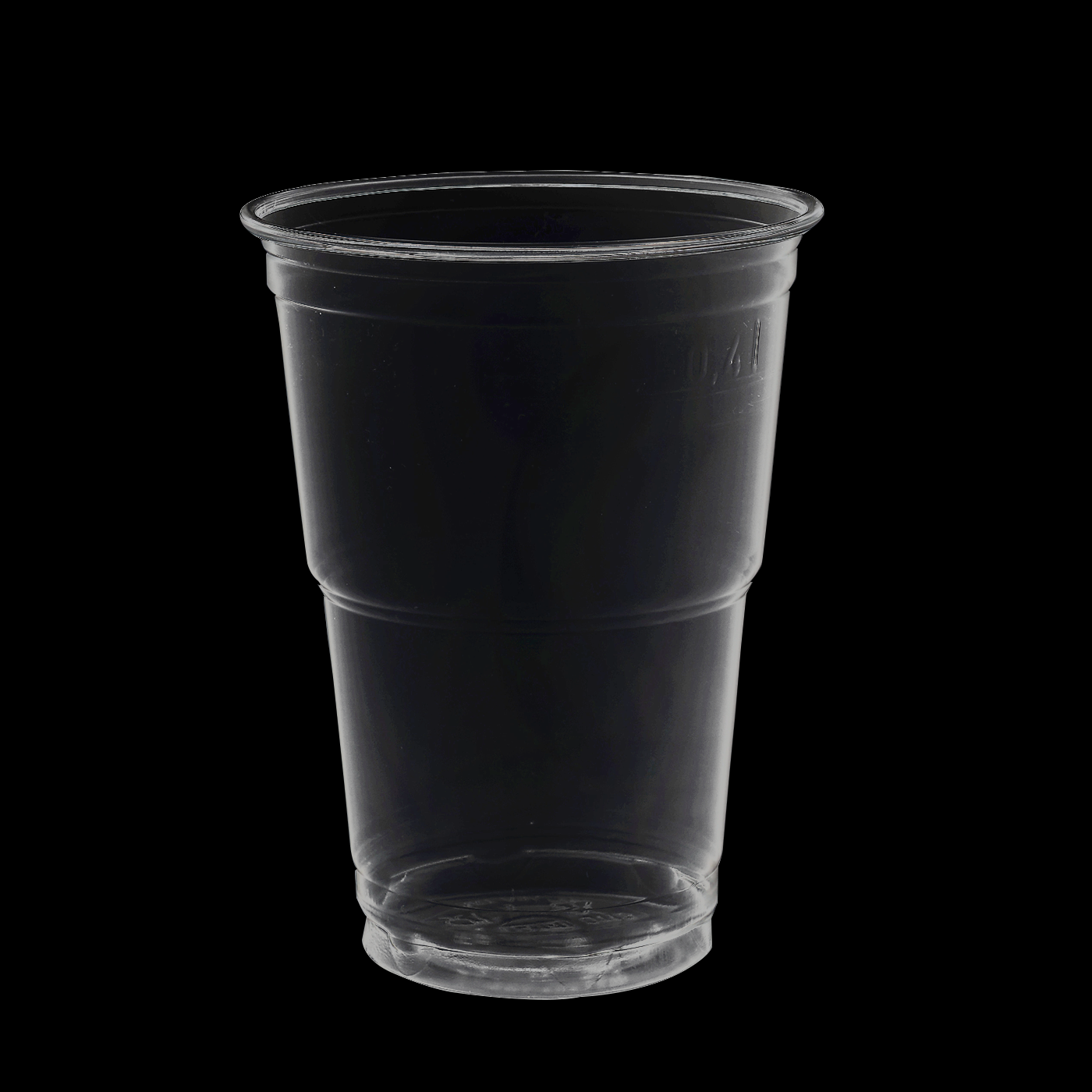 rPET bekers 40cl transparant
