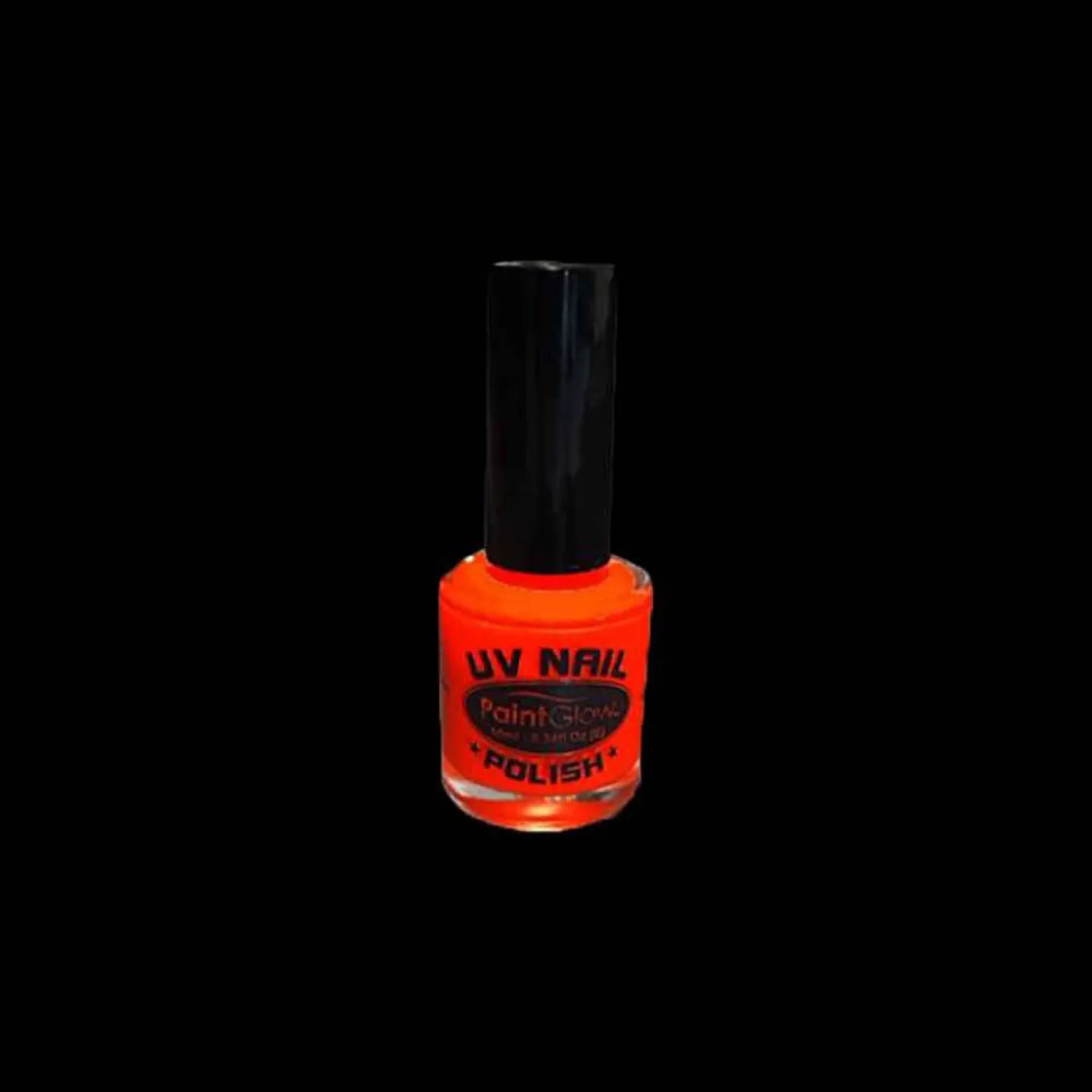 UV glow Nagellak oranje.