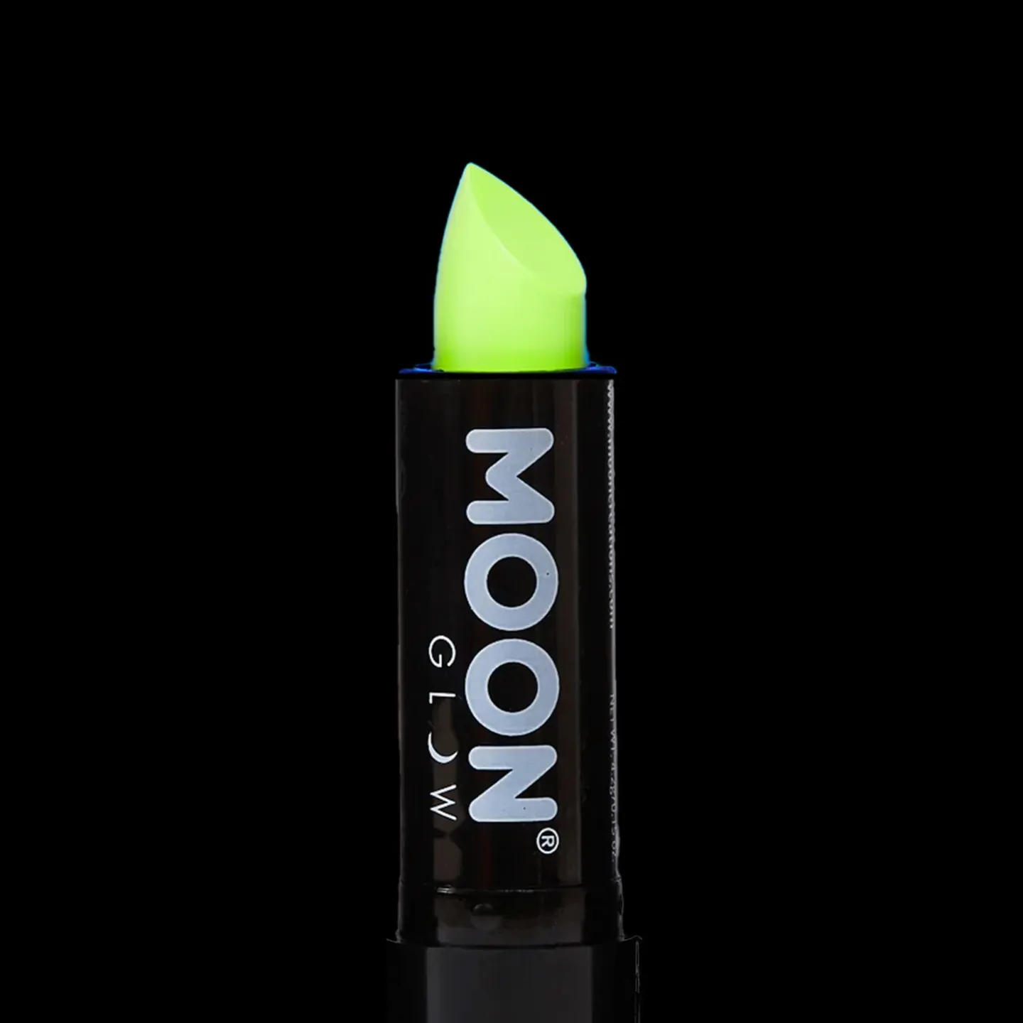 neon geel Lichtgevende UV lippenstift.