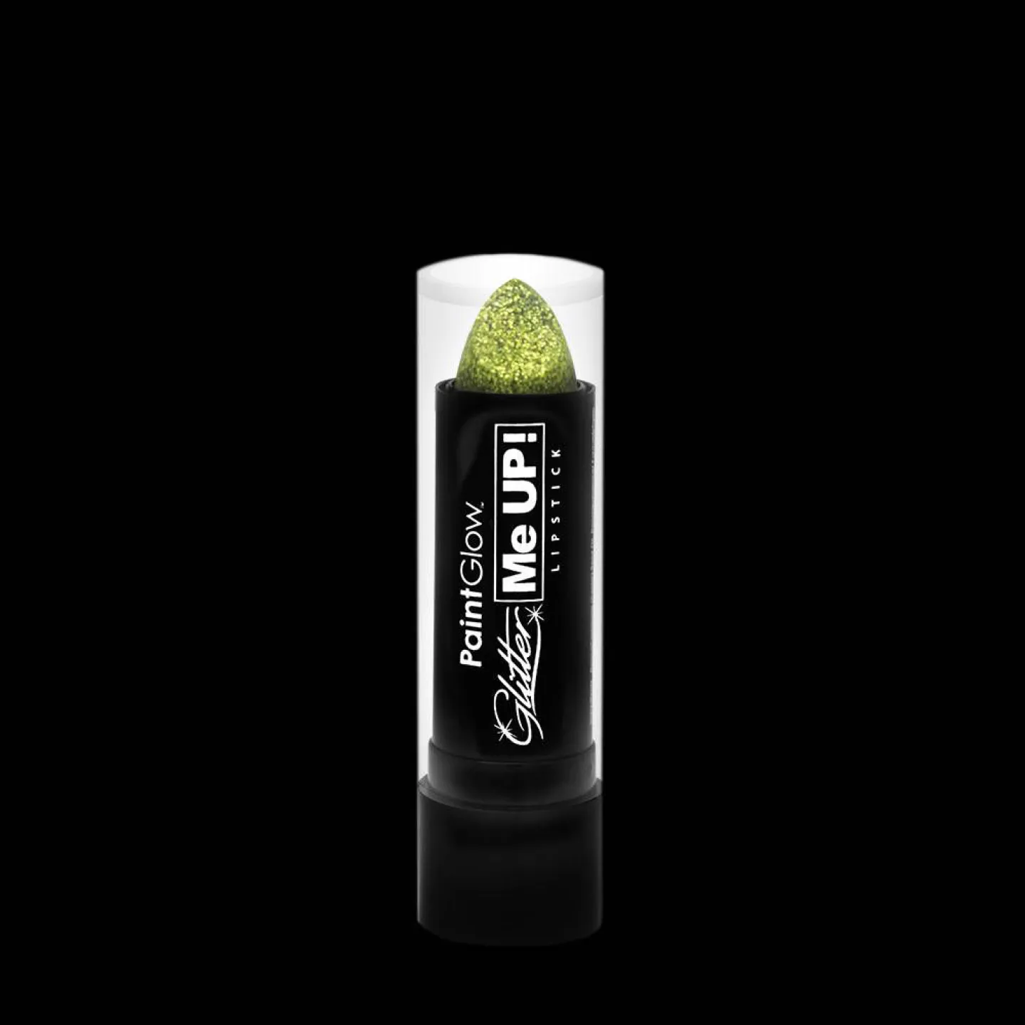 Glitter lippenstift - geel.