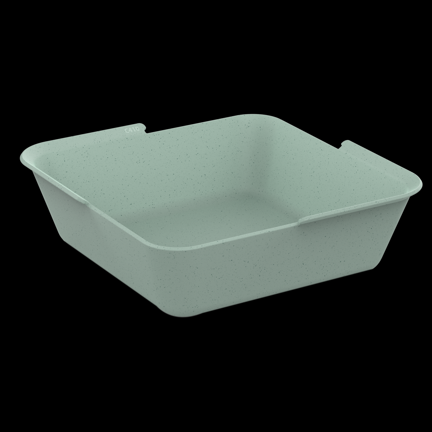 Kunststof bakje Circulware 68,5cl Lichtgroen