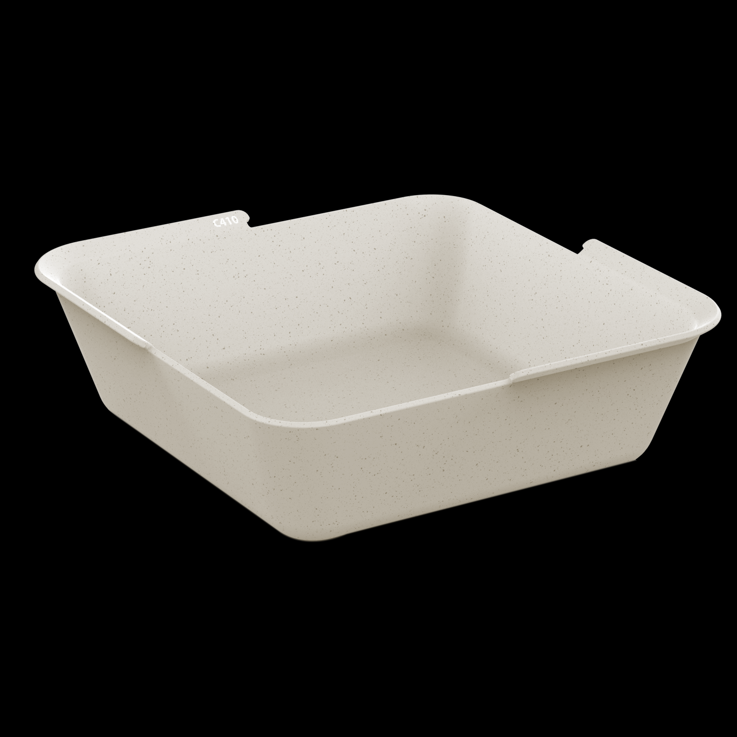 Kunststof bakje Circulware 68,5cl Beige