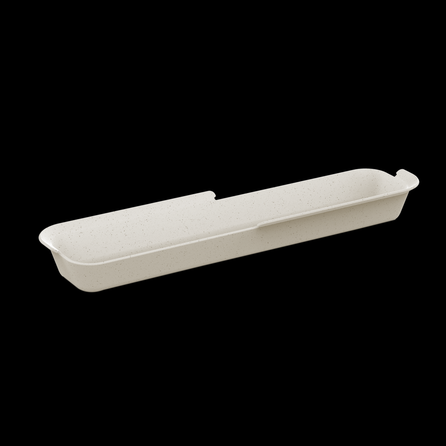 Kunststof snackbakje Circulware 29cl Beige