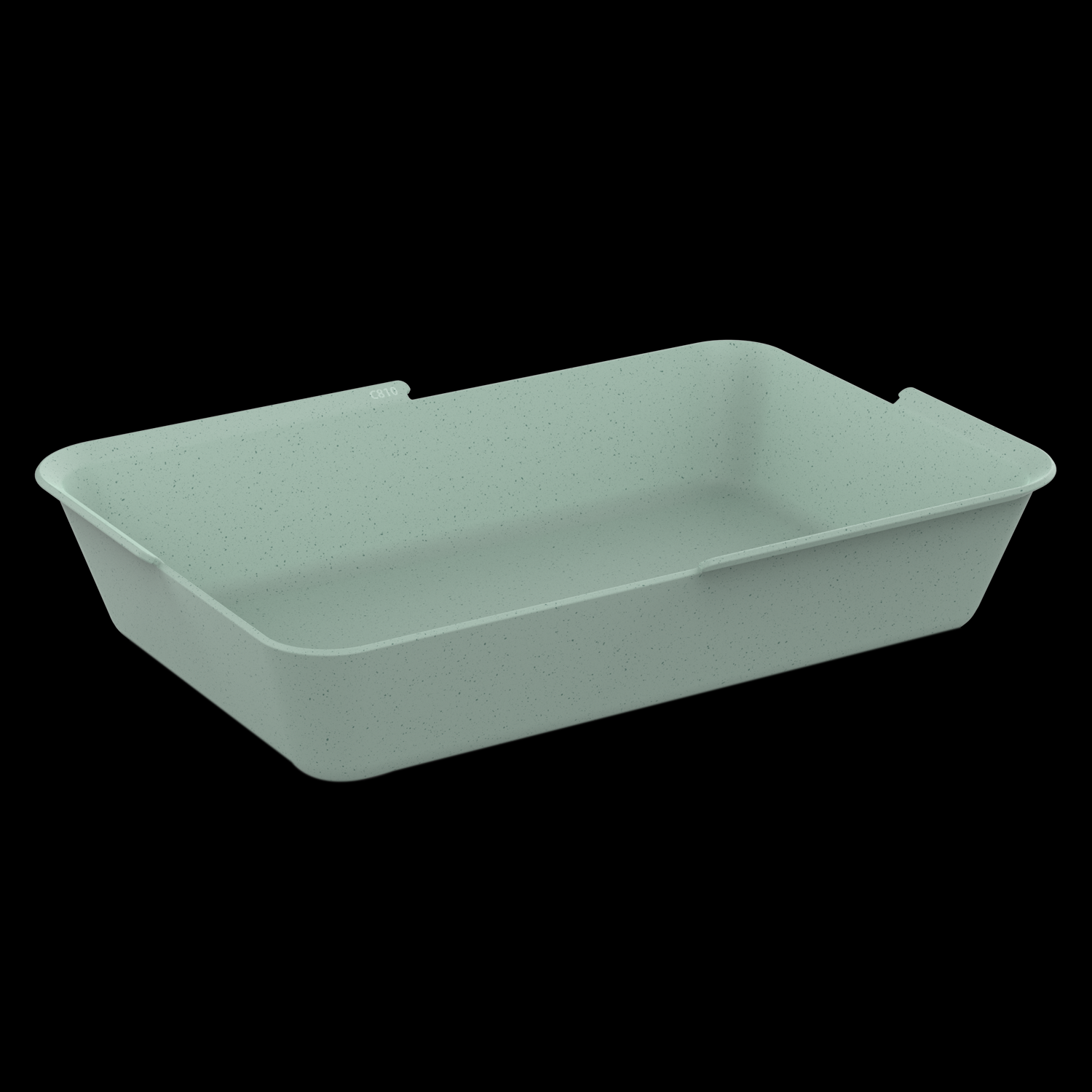Kunststof bakje Circulware 110cl Lichtgroen