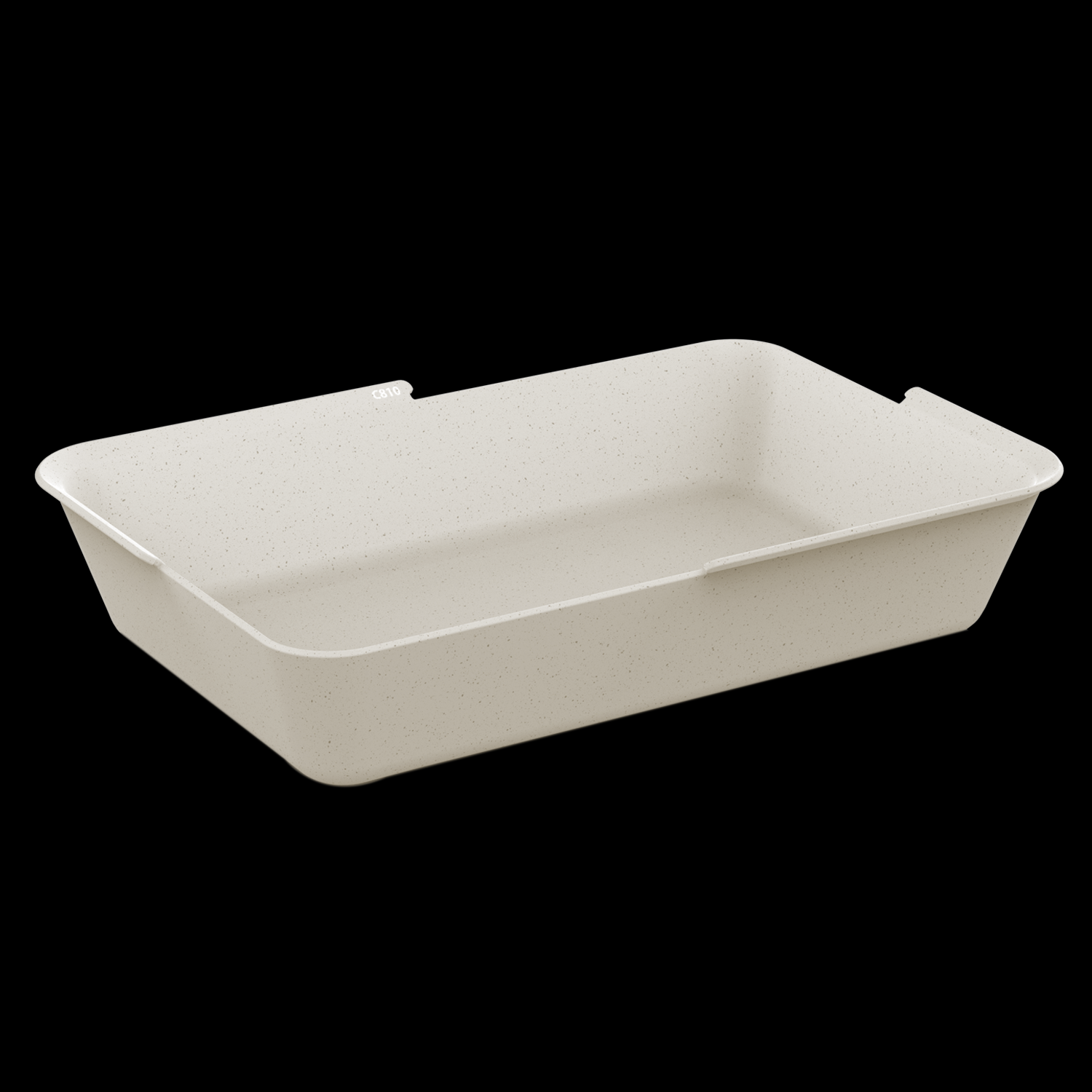 Kunststof bakje Circulware 110cl Beige