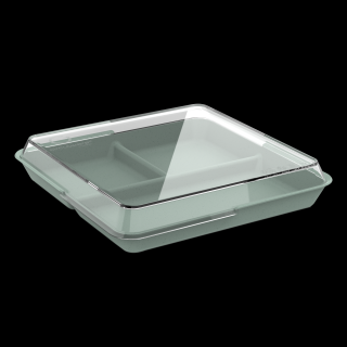 Kunststof bord 100cl 3-vaks Lichtgroen