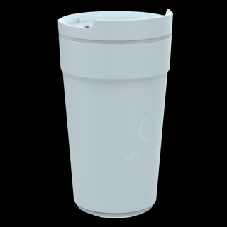 circulware recyclebare koffiebeker 40cl blauw