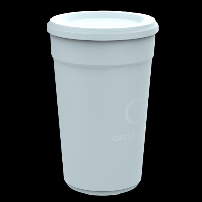koffiebeker recyclebare 40cl circulware blauw