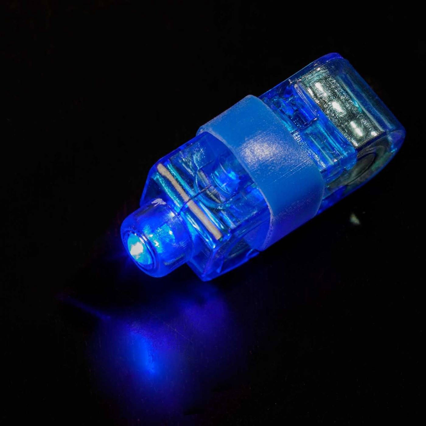 LED ringen blauw vinger koningsdag