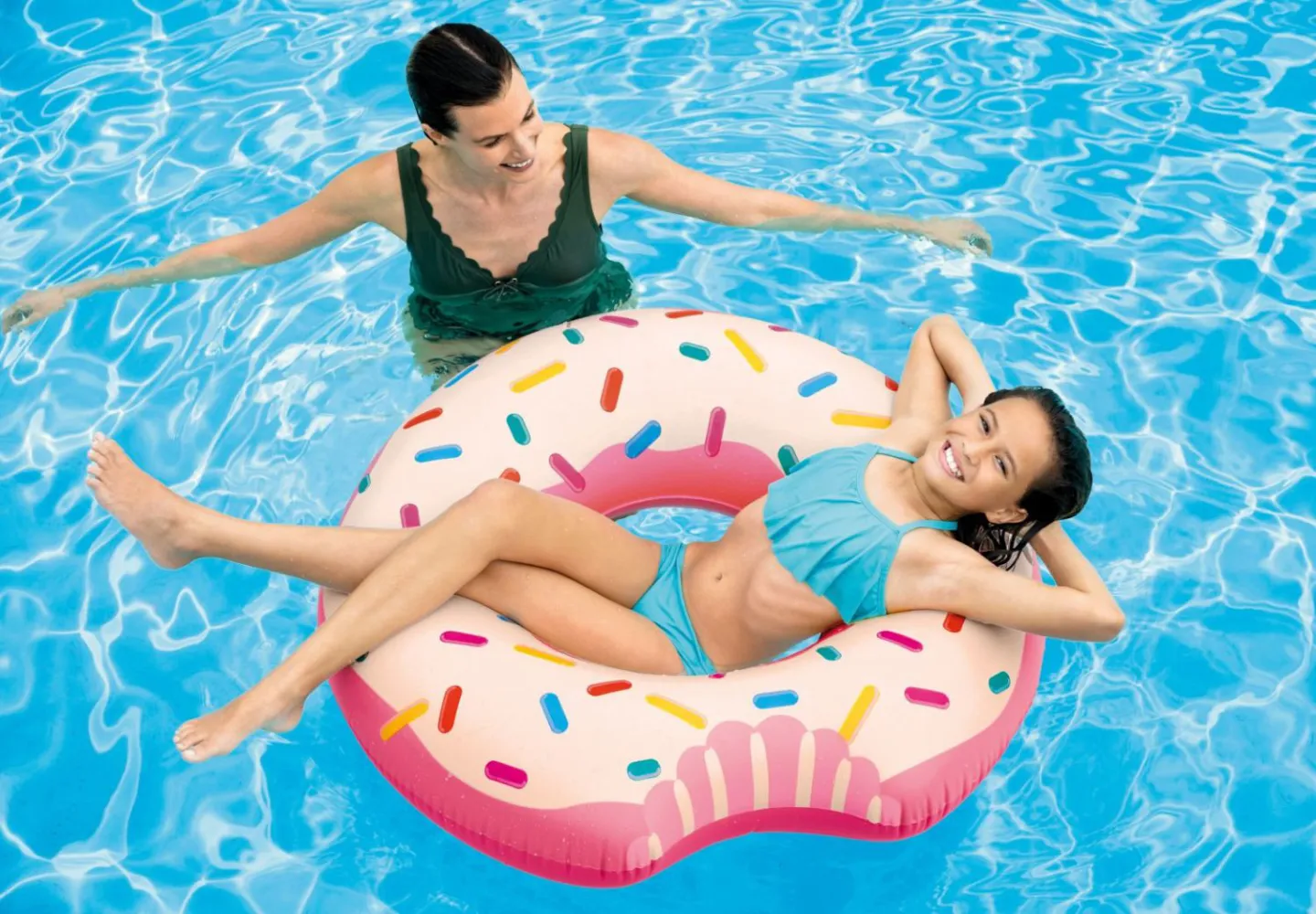 Donut zwemband - 107cm x 99 cm kopen.