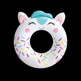 Zwemband cute animal tube wit
