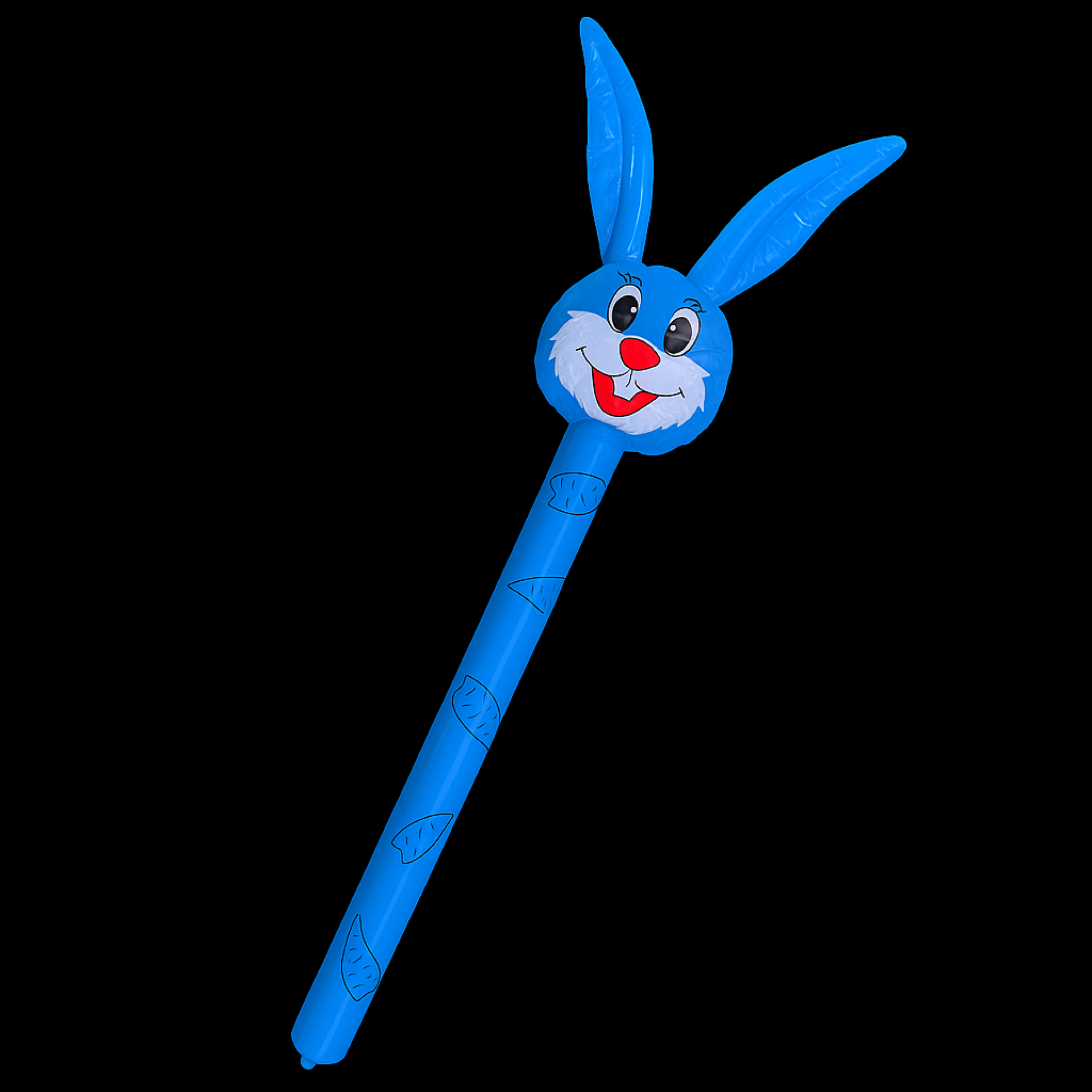 Opblaasbare dierenstick konijn 110cm kopen