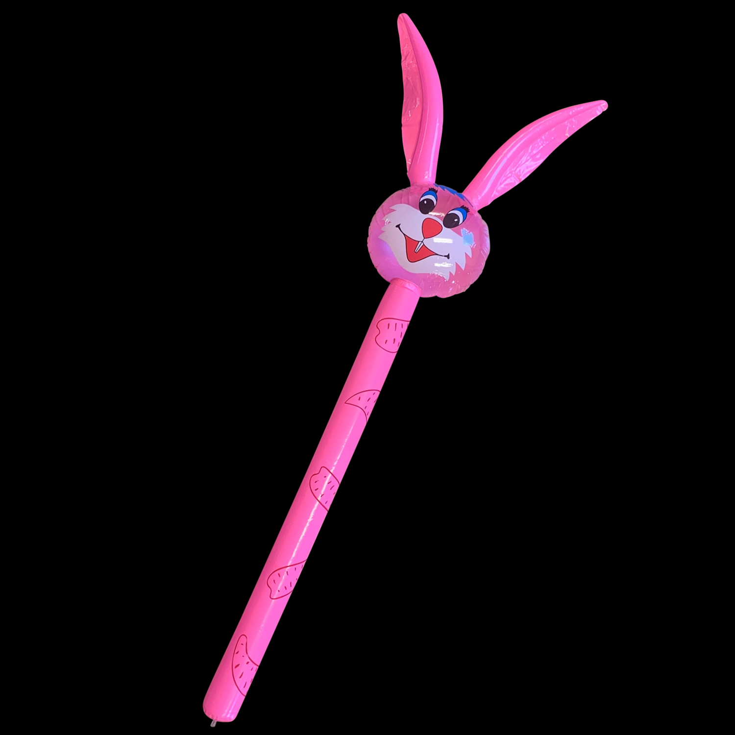 Opblaasbare dierenstick konijn 110cm