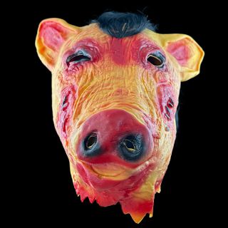 Halloween masker varken latex kopen