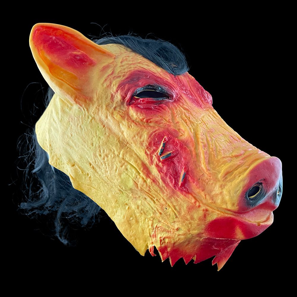 Halloween masker varken latex