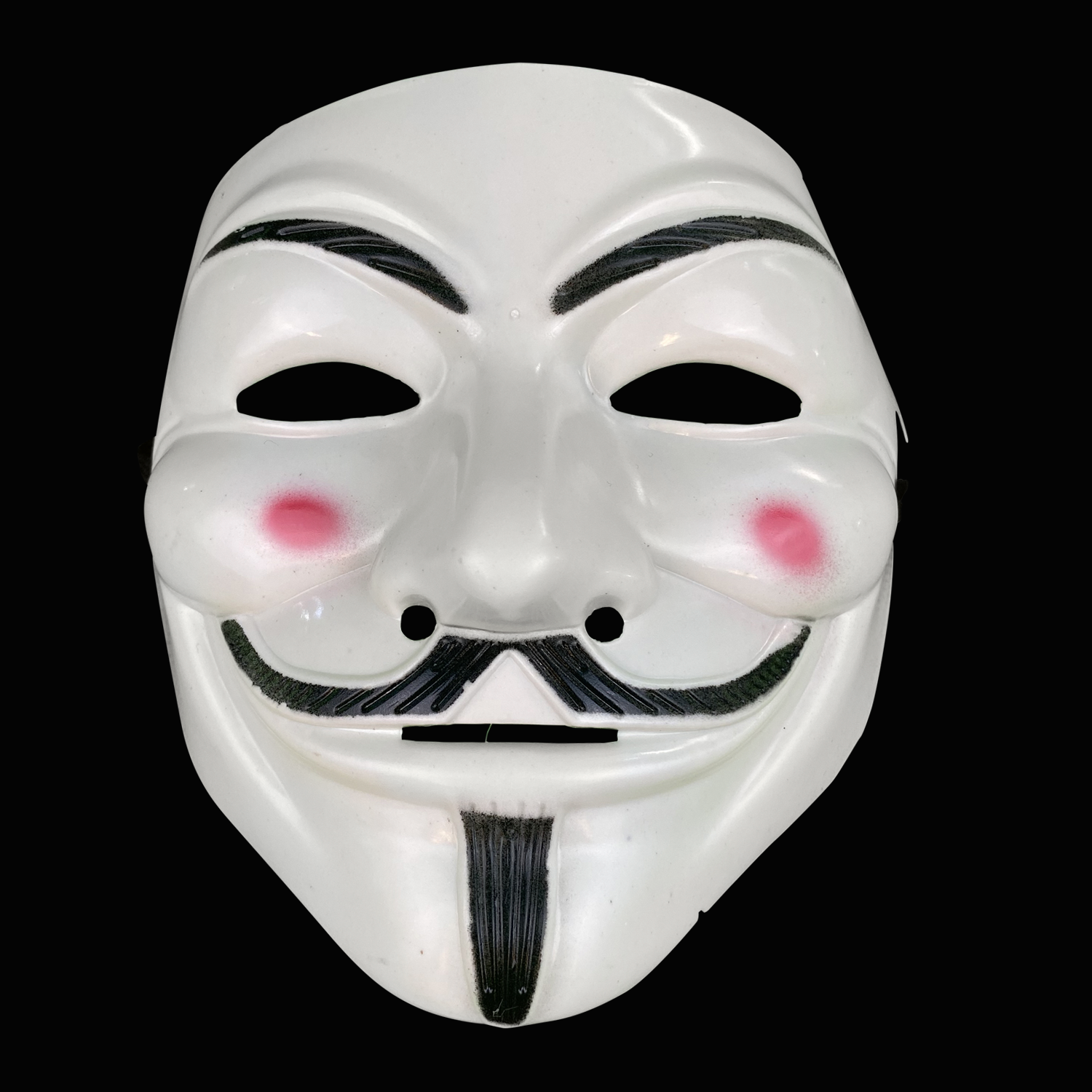 Halloween masker Anonymously kunststof
