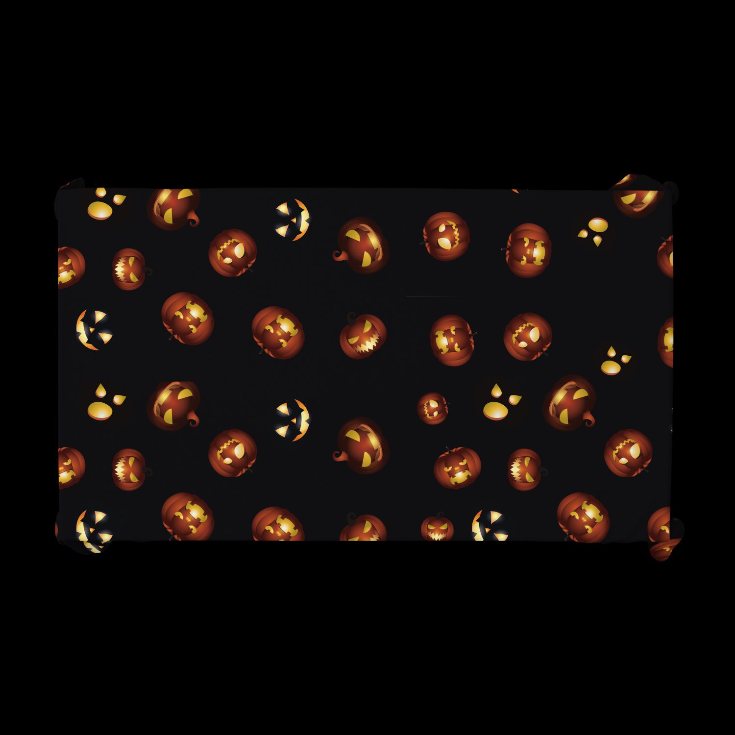 Halloween tafelkleed pompoen - 130 cm x 180 cm
