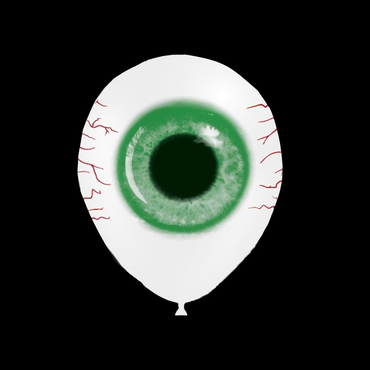 zombie ogen halloween ballonnen 30cm