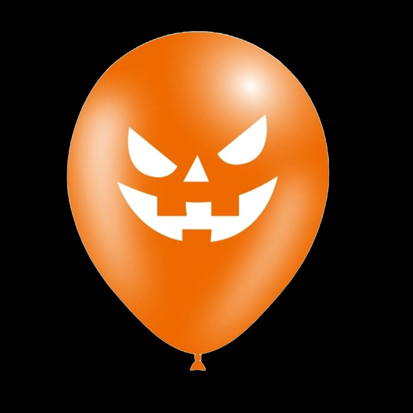 Halloween ballonen pompoen rond 30cm.