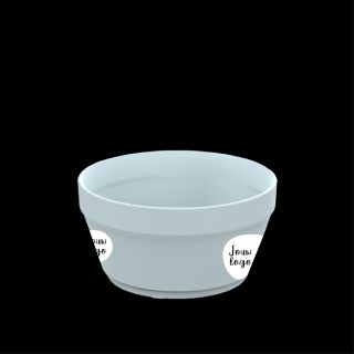 Koffiebekers bedrukken IML lichtblauw