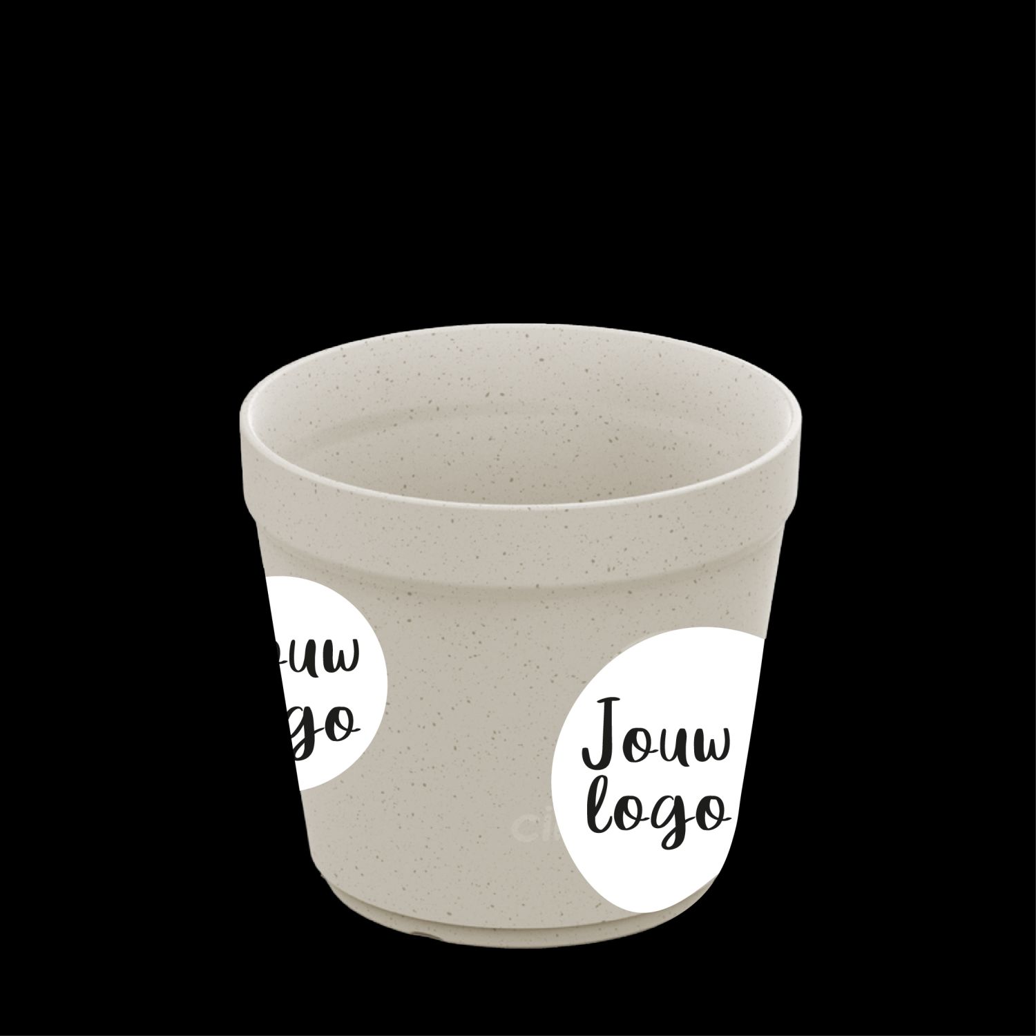 Koffiebekers bedrukken IML 20cl beige