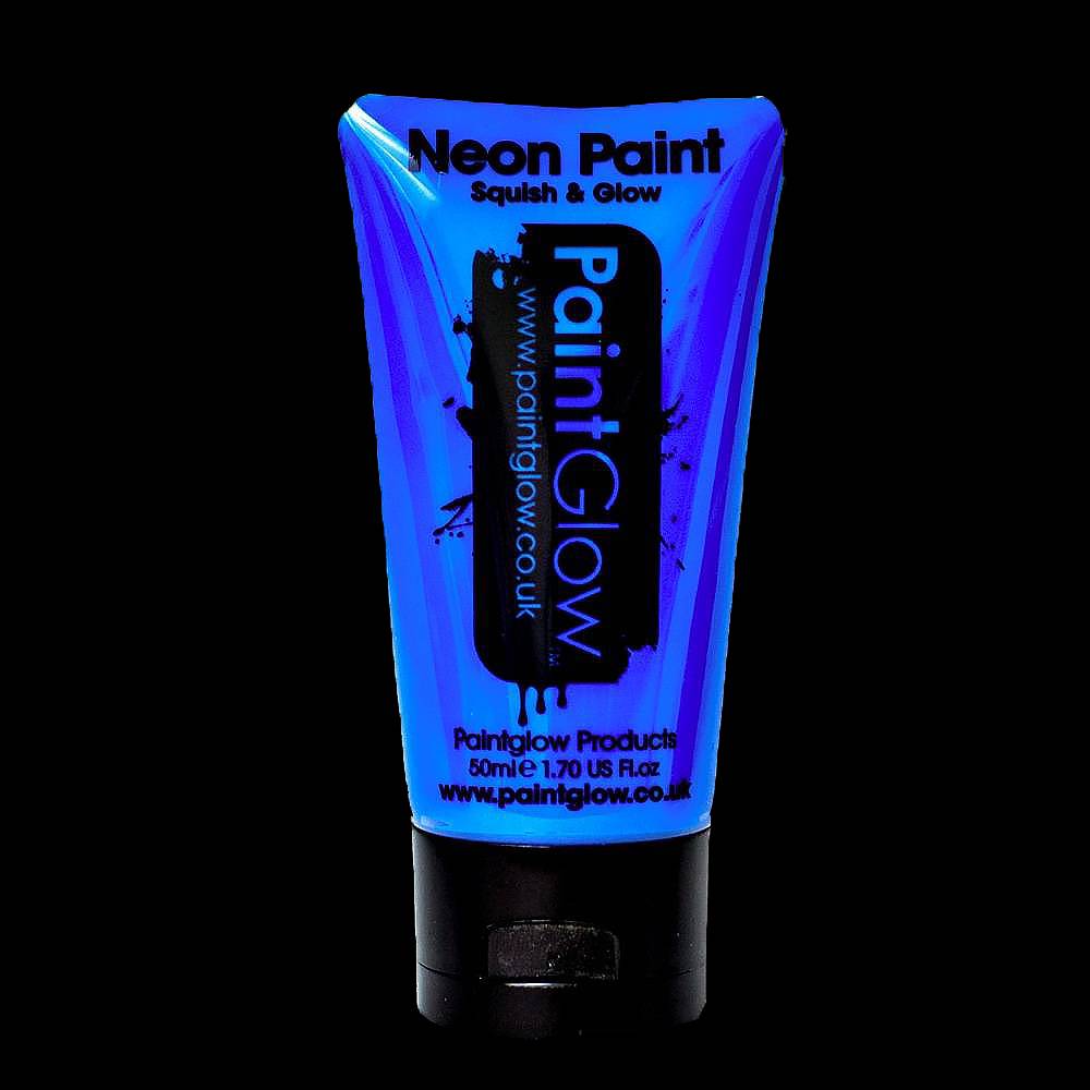 Blacklight make-up neon blauw | Horeca Bazaar