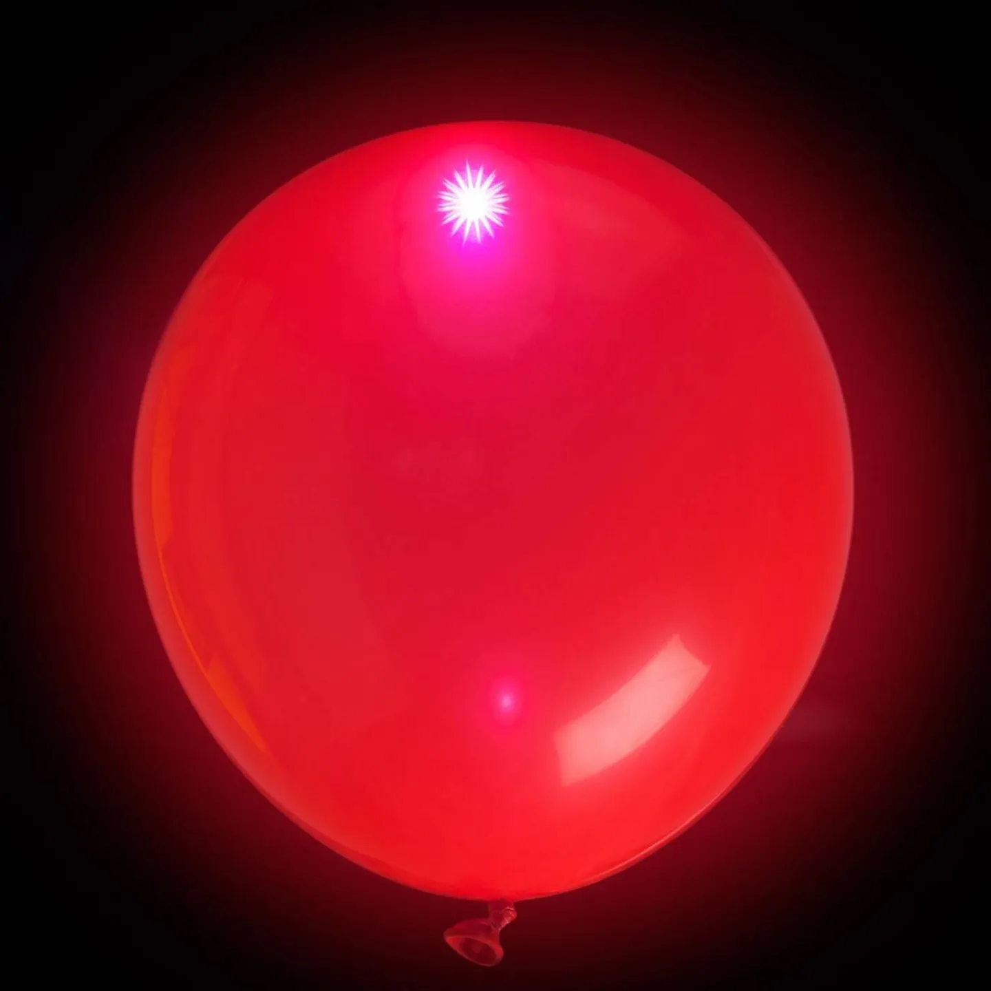 LED ballon rood.