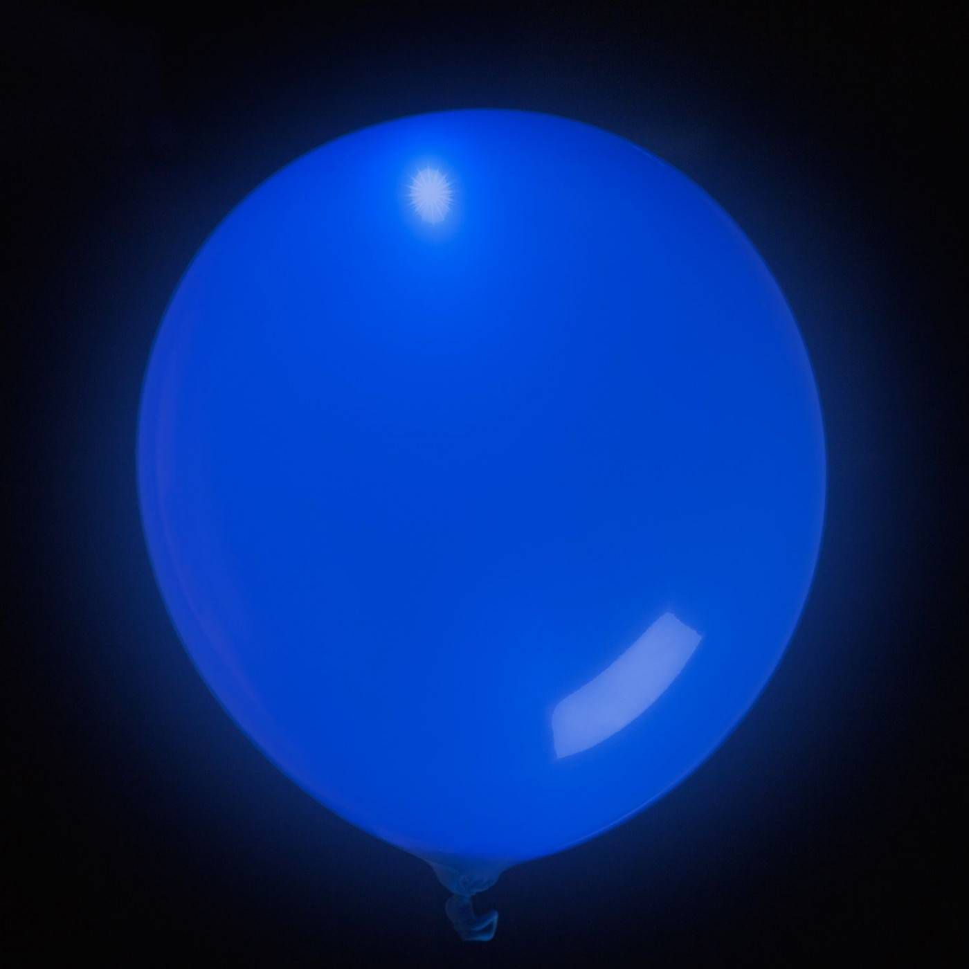 LED ballon blauw