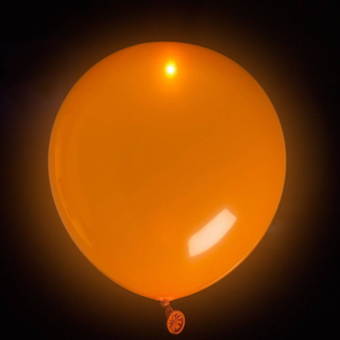 LED ballon oranje