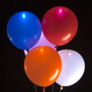 Goedkope LED ballon roze