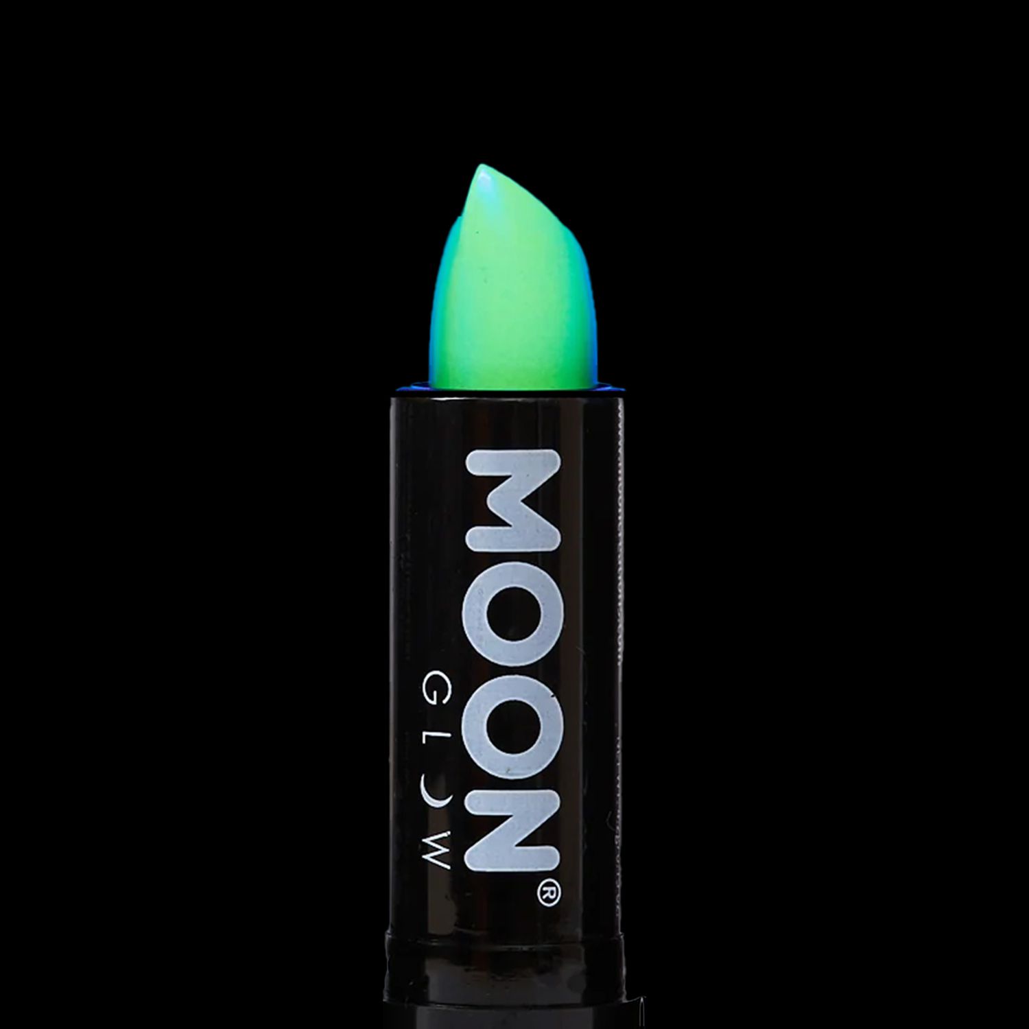 Lichtgevende UV lippenstift groen