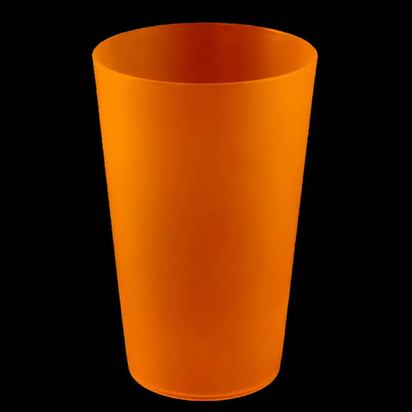 Hardcups oranje - 25cl.