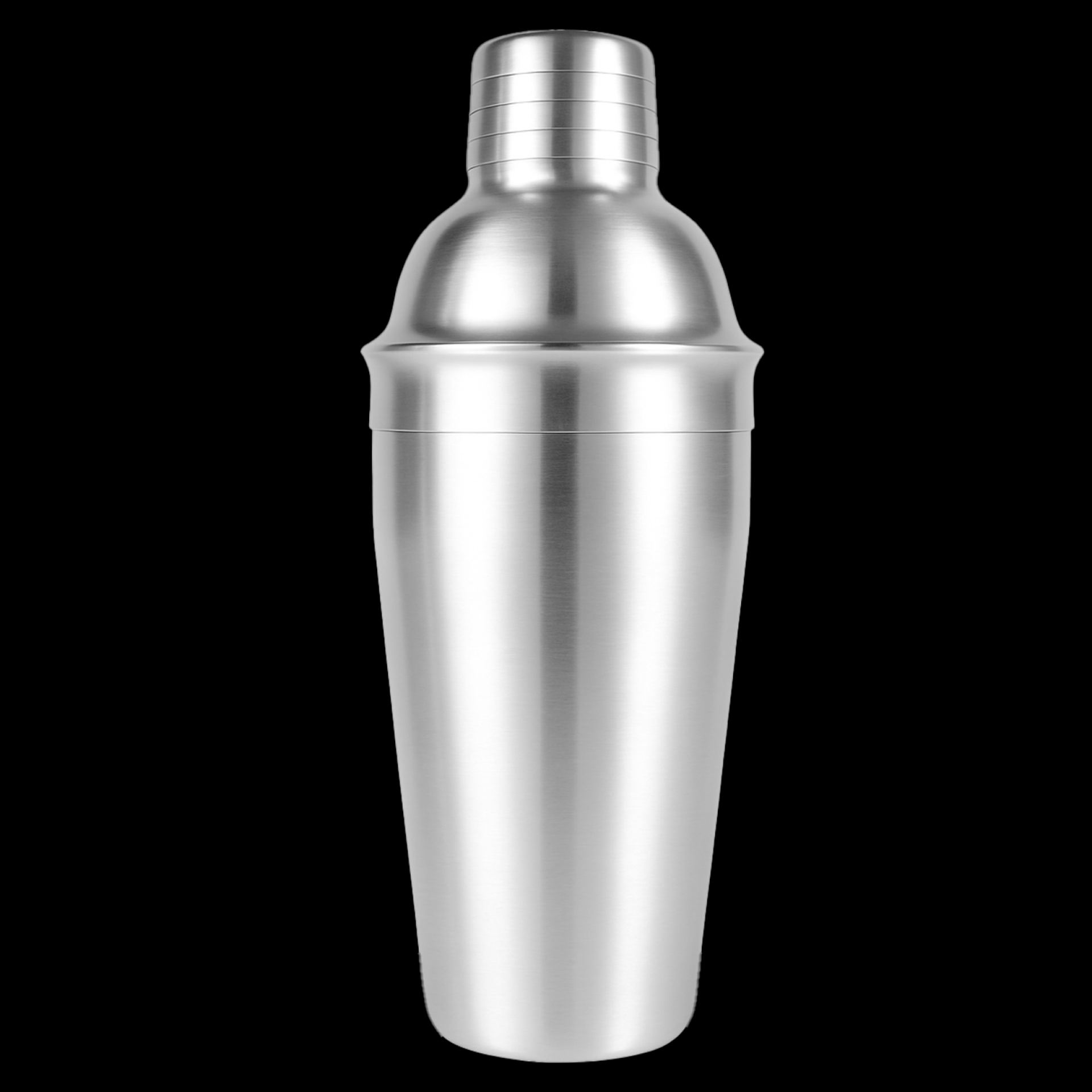 RVS cocktailshaker 55cl zilver vooraanzicht